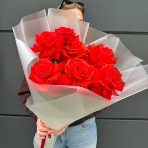 Букет из 7 французских роз