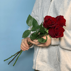 Букет «3 розы эквадор»