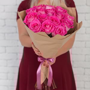 Букет из 15 импортных роз