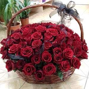 Корзина роз