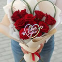 Букет «Сердечный» из роз