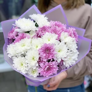 Букет Кустовых Хризантем