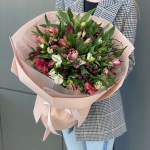 Букет "Созвездие" из альстромерий