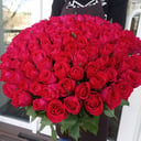 Букет «Рубин» из роз