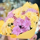 Монобукет из кустовой хризантемы