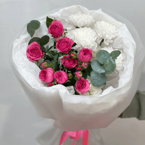 Букет "Кустовая роза"