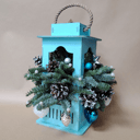 Композиция «Фонарь новогодний»