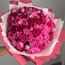 Букет «Вдохновение тепла» из роз