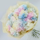 Букет «Акварельные диантусы» из гвоздик