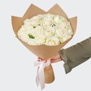 букет из белых роз