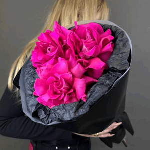 Букет "Фламинго" из роз