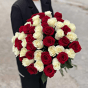 Букет «51 роза Эквадор»