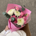 Букет из хризантемы и роз