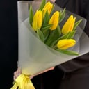 Букет комплимент желтые тюльпаны