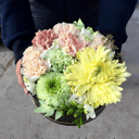 Летний вечер из хризантем