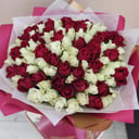 Букет «51 роза Кения»