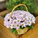 Корзина с цветами «Игривая улыбка»