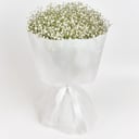 Букет белых гипсофил, 7 шт