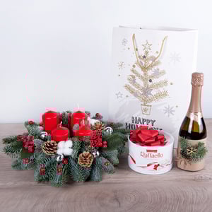 Подарочный набор «Загадай желание с безалкогольным шампанским»