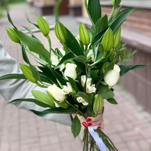Букет «Время мечтать» из лилий