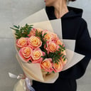 Букет «Милое послание» из роз