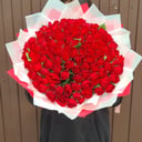 Букет из 101 красной розы