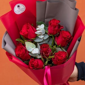 Букет «Обворожительный Азнавур» из роз