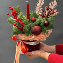 Композиция в шляпной коробке "Время чудес"