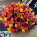 Букет «Осенний поцелуй» из роз