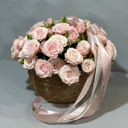 Корзинка с розочкам
