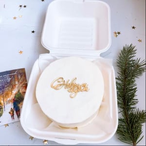 Бенто торт с Новым годом