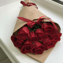 Букет «Розы в крафте»