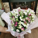 Букет «Моя королева, тебе» из эустом