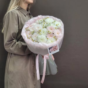 Букет из хризантем "Радость лета"