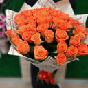 Букет «51 коралловая роза»