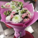 Букет "Сказка" из роз и эустом