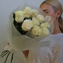 Букет из белых роз