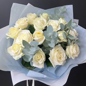 Букет «Белоснежный ангел» из роз