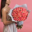 Букет из 51 розы "Эмилия"