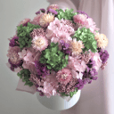 Весенняя композиция из сухоцветов