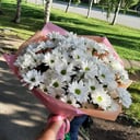 Букет «Ромашковый привет» из хризантем