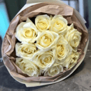 Букет из белых роз