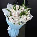 Букет из белой Альстромерии