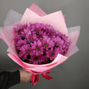 Букет «Малиновый» из хризантем