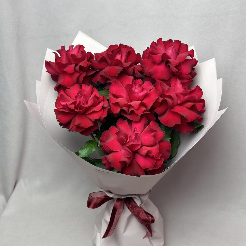 Букет «Красные французские розы»