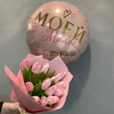 Подарочный набор «Комбо-набор "Моей милой"» из тюльпанов