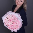 Букет «Pink O Hara, 25 шт.» из роз