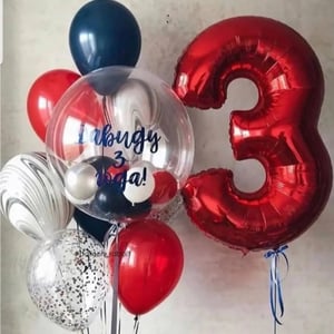 Набор шаров 97 - шары с цифрой 3