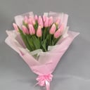 Букет Розовых Тюльпанов