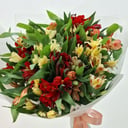 Букет из 15 альстромерий микс